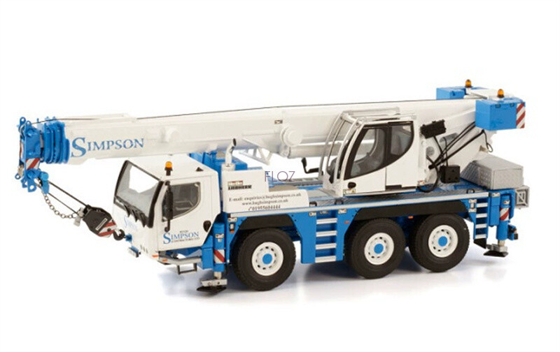 WSI AUTAAリープヘル　LTM 1050 モバイルクレーン　1/50 for WSI for LIEBHERR for LTM 1050 for HUGH SIMPSON LTD crane