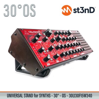 UNIVERSAL STAND for SYNTHS / CONTROLLERS - 30° OS - 30L130F15W340 (Neutron /