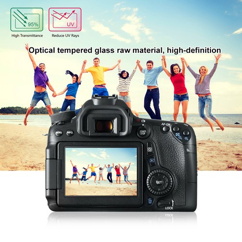 For Canon EOS 650D/70D/700D/750D/760D/80D Tempered Glass Screen Protector Film - Picture 10 of 10