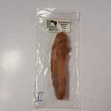Hareline Dubbin dyed Tan Snowshoe Rabbit Feet Fly Tying Materials I