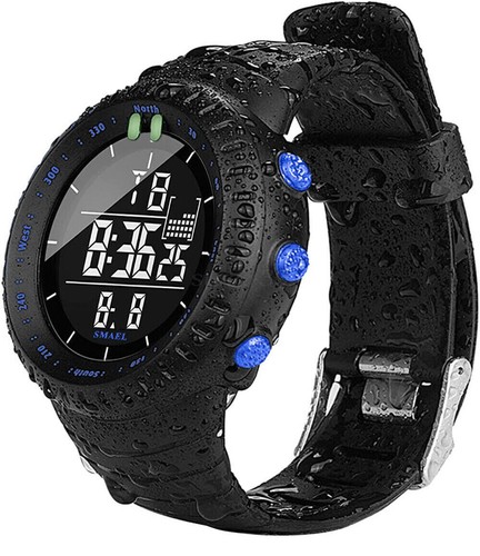 SMAEL LED Watch Digital Watches Student Countdown Watch Men Wristwatch - Picture 3 of 28