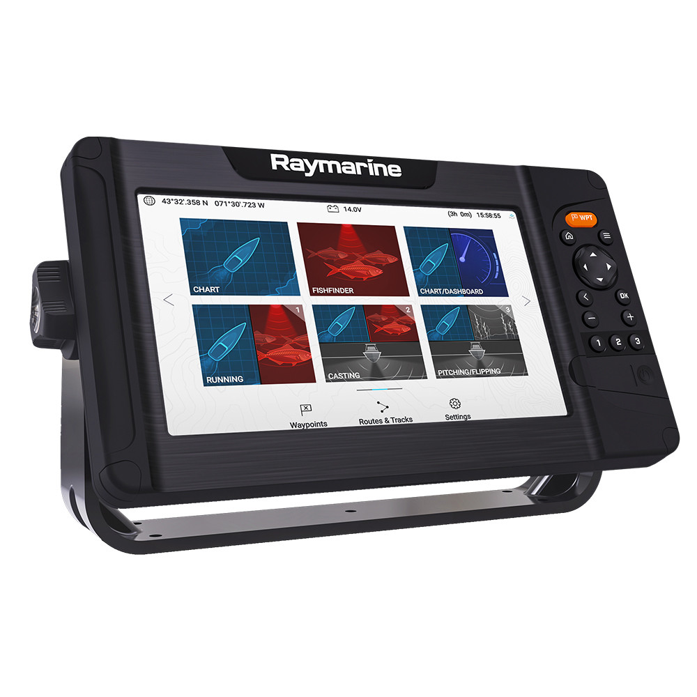 ​Raymarine Element&trade; 9 HV Chartplotter & Fishfinder Combo