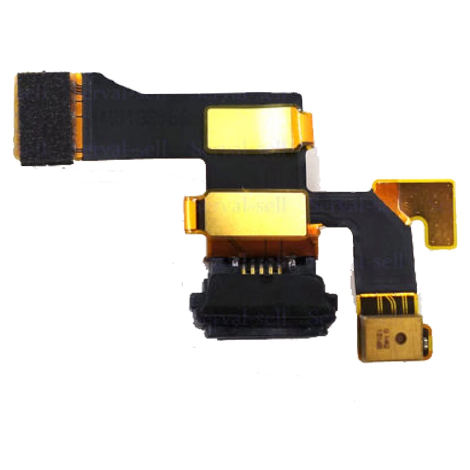 Nokia Lumia 1020 Conector Micro USB Micrófono Puerto de Carga Cargador Base Cable Flexible Foto 3 de 3