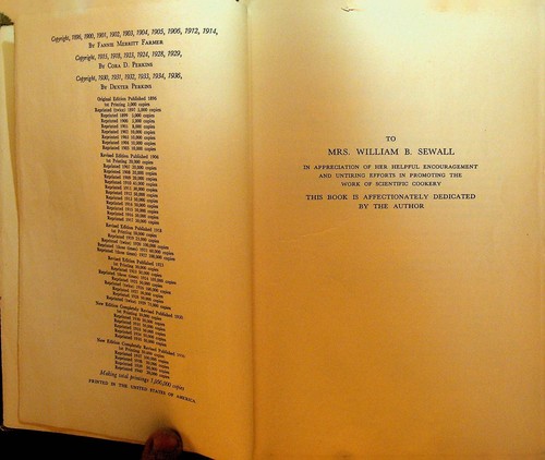 The Boston Cooking School Kochbuch 1940 Fannie Merritt Farmer HC - Bild 3 von 6