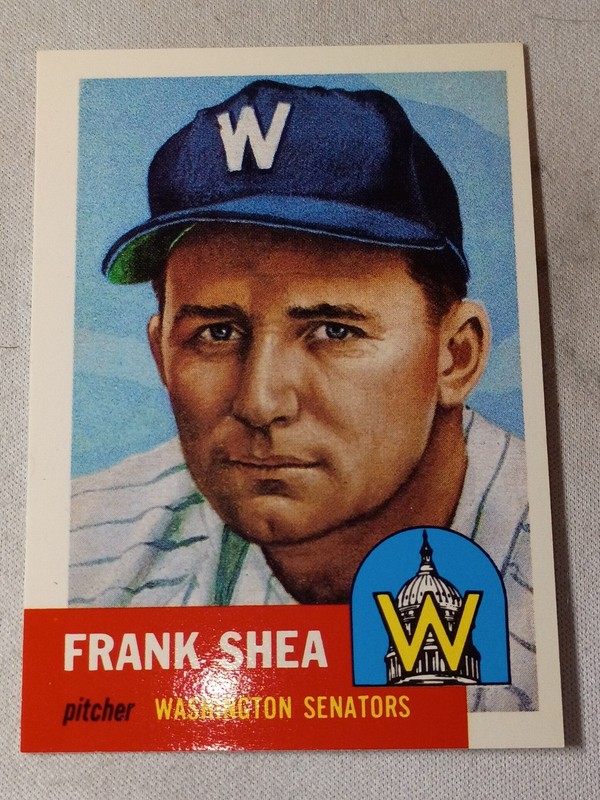 1991 Topps Archives The Ultimate 1953 Set - Frank Shea #164