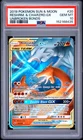 2019 POKEMON SUN & MOON UNBROKEN BONDS #20 RESHIRAM & CHARIZARD GX PSA 10