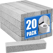 20 Pack Pumice Stone Toilet Cleaner Hard Water Ring Rust Stain Remover