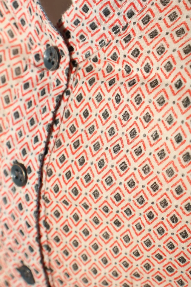 Zero Chemisier Femmes Rose Noir Imprimé Casual (EU 40) - Photo 3/3