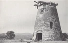 West Sussex Postcard: Halnaker Windmill Boxgrove Hilaire Belloc (Repro) XT4838