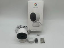 Google Nest Cam Indoor/Outdoor Surveillance Camera - Snow, Pack of 1