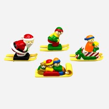 VTG 1992 Mr. Christmas Santa's Ski Slope Replacement Parts