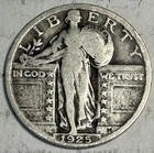 1925 Standing Liberty Quarter Silver 25C Philadelphia Mint Circulated US Coin