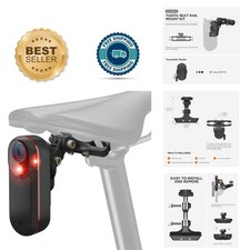 Ultimate Secure Seat Rail Mount for Garmin Varia with Quick-Install Features