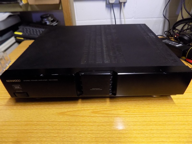 Kenwood KM X1000 Stereo Power Amplifier RARE Hifi Separates Fully tested (2)
