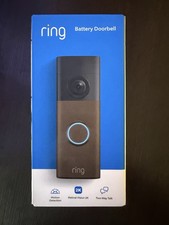 Ring Battery Doorbell 2K 2nd Gen Front Door Camera Matte Mocha 