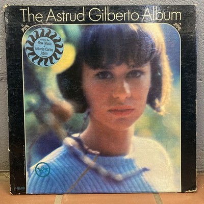 The Astrud Gilberto Album LP V-8608 Verve Antonio Carlos Jobim Bossa Nova Hype