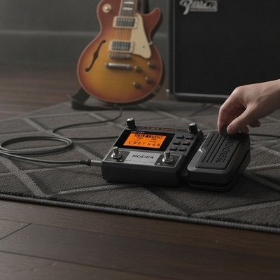 GE100 Effects Pedal with 180 Sec Looper, Headphone Out & More - Ultimate Tool