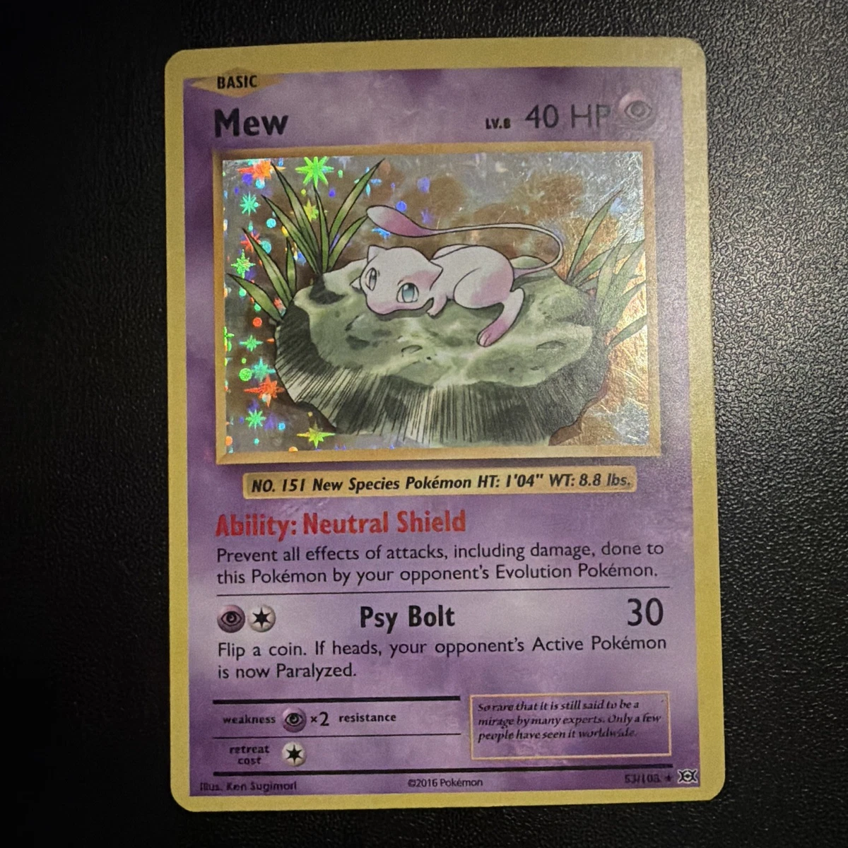 Pokmon Mew Pokmon TCG Evolutions Individual Collectible Card Game Cards for sale | eBay Pokmon Mew Pokmon TCG Evolutions Individual Collectible Card Game Cards for sale | eBay