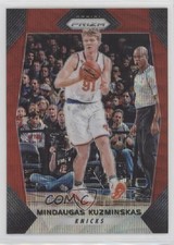 2017-18 Panini Prizm Ruby Wave Prizm Mindaugas Kuzminskas #277 0q3