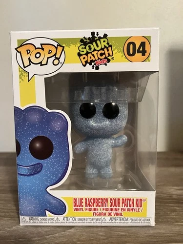 Funko Pop! Vinyl Blue Raspberry Sour Patch Kid #04 Sour Patch Kids Ad Icons