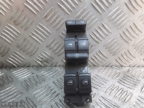 2000 VW GOLF IV SCHALTER FENSTERHEBER LHD LINKS VORNE ZENTRALVERRIEGELUNG 1J4959