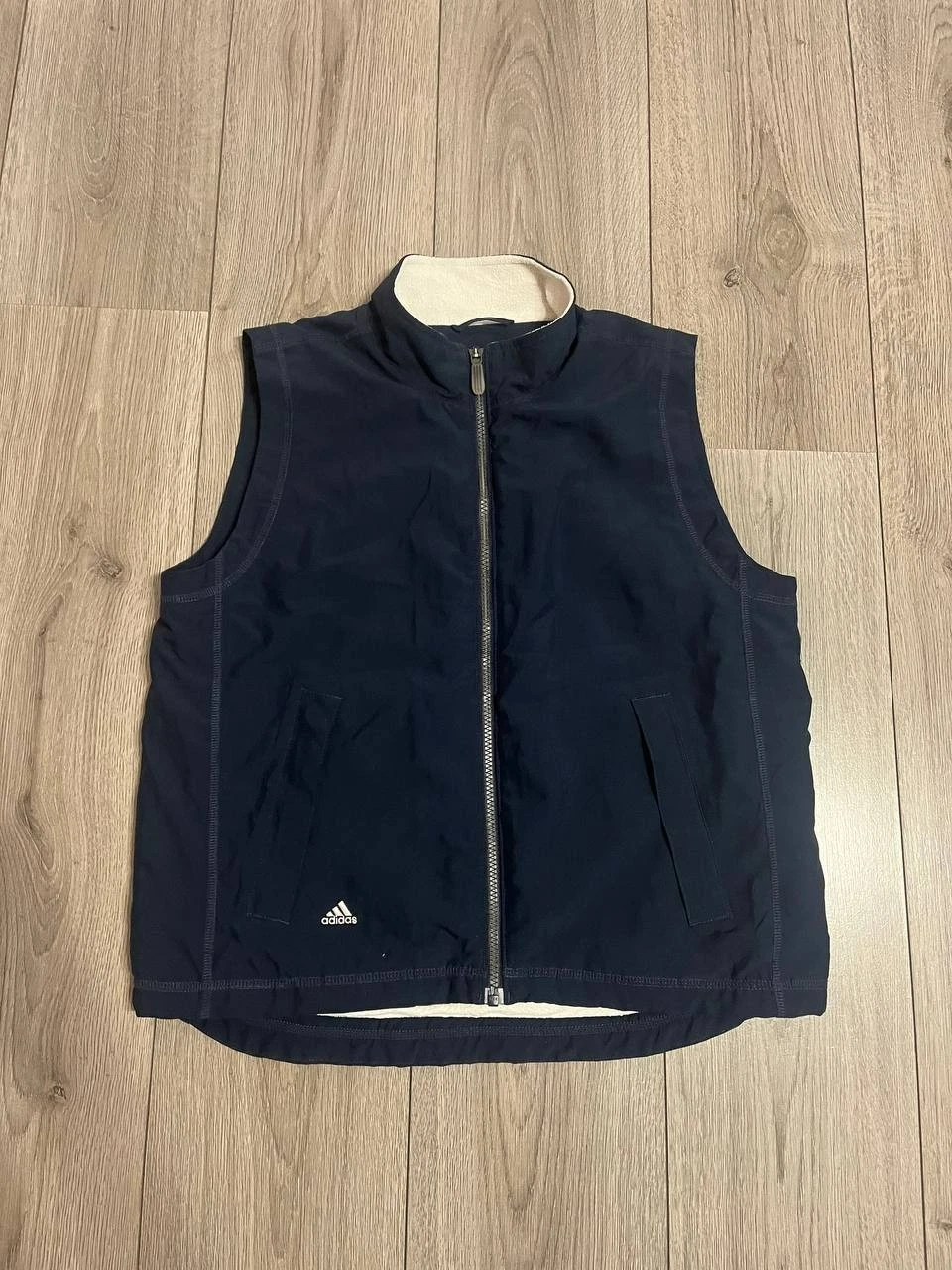 Adidas Vest Vintage Men size M Blue