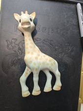 Sophie the Giraffe Soft Rubber Squeaker Squeaky Toy Teether 7 Inches Vulli Baby