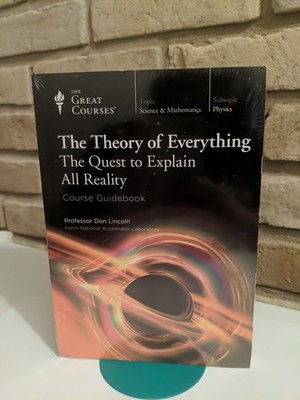 The Theory of Everything: The Quest to Explain All Reality (DVD/Guidebook) New