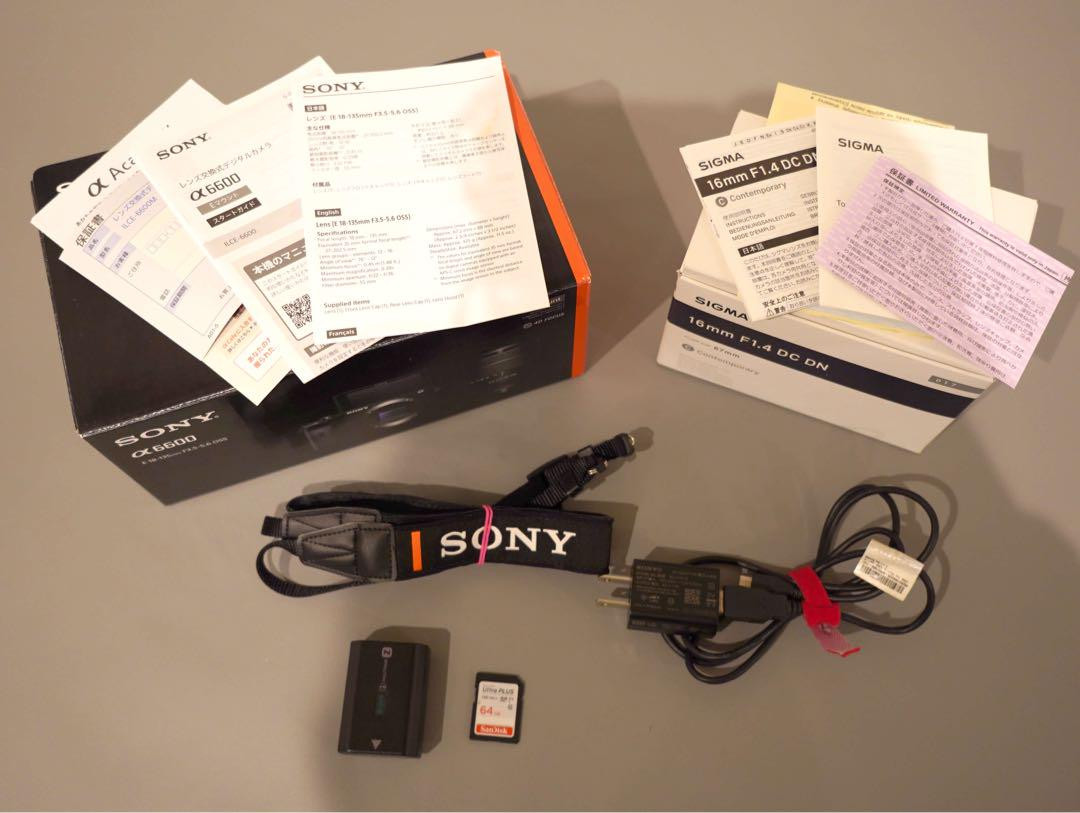 α6600 sigma 16mm f1.4 黄金セットtravis japan DVDセット