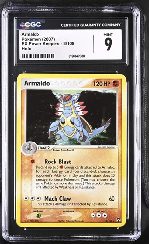 Armaldo graded CGC 9 for sale on eBay