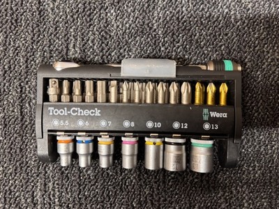 Wera Tool-Check Plus Rachet & Steckschlüssel Bit-Satz 