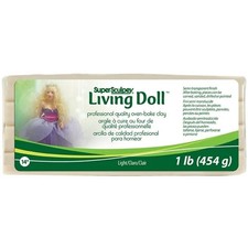 Super Sculpey Living Doll - Light 1lb