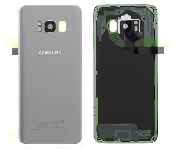 Original Samsung Galaxy S8 G950F Akkudeckel Backcover Batterie Deckel Silber-image