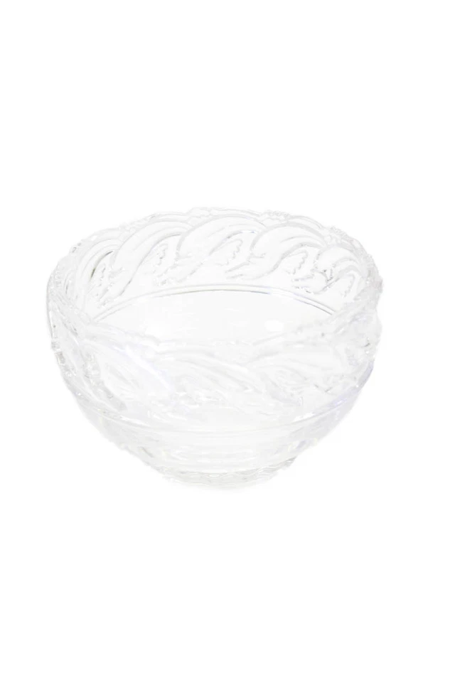 Tiffany & Co Crystal Dolphin Rim Candy Bowl Clear - Image 3 of 4