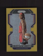 2022 Panini Prizm WNBA #95 Elizabeth Williams Gold #/10