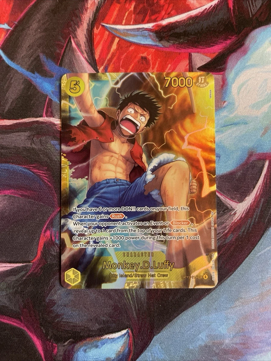 Monkey.D.Luffy OP15-119 Adventure on Kami's Island for sale | eBay