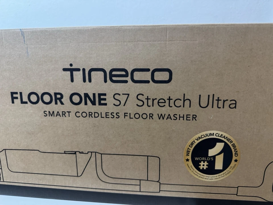 Tineco Floor One S7 Stretch Ultra Akku-Nass-Trockensauger, 180° Lay-Flat
