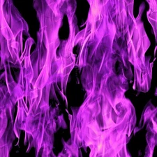 Purple Flames - 18"x46" Hydrographic Film Hydro Dipping
