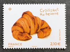 FRANCE 2025 STAMP CROISSANT AU BEURRE PASTRY New MNH