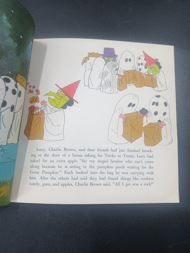It’s The Great Pumpkin Charlie Brown Paperback Book 1969 First Printing (M25) - Picture 12 of 13