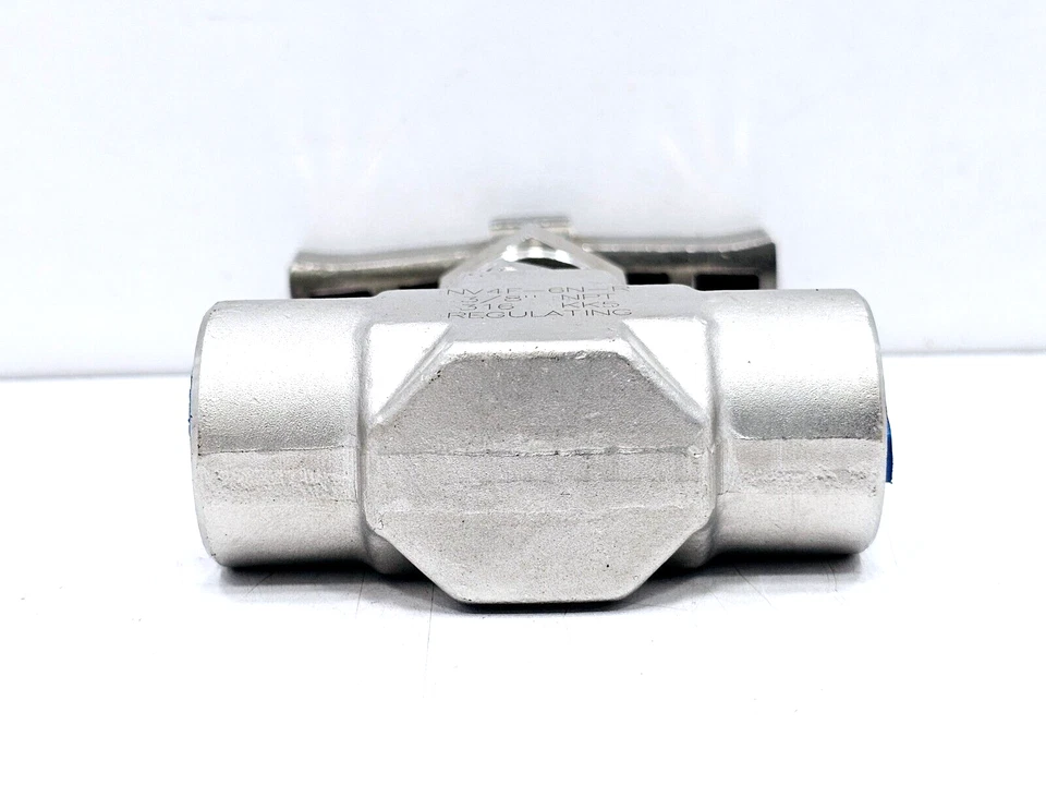 HY-LOK NV4F-6N-R NEEDLE VALVE 316 STAINLESS STEEL - Image 3 of 4