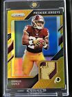 <!--F#f_0-->Derrius Guice Prizm Premier Jersey’s Gold /25 Jersey Letter Patch Card No. PP-21<!--F/-->