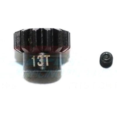 NEW GPM Steel 13T Pinion Gear 2Pcs Set BLK TRX-4/6 FREE US SHIP