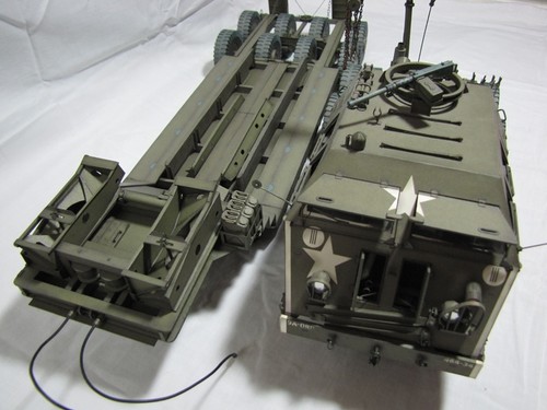 1:25 Scale The M25 Tank Transporter Dragon Wagon DIY Handcraft Paper Model Kit - Picture 3 of 11