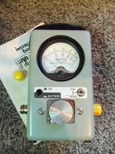 Bird 4314B Thruline Wattmeter Watt Element Reading Meter  PEP Peak Kit 43P Type