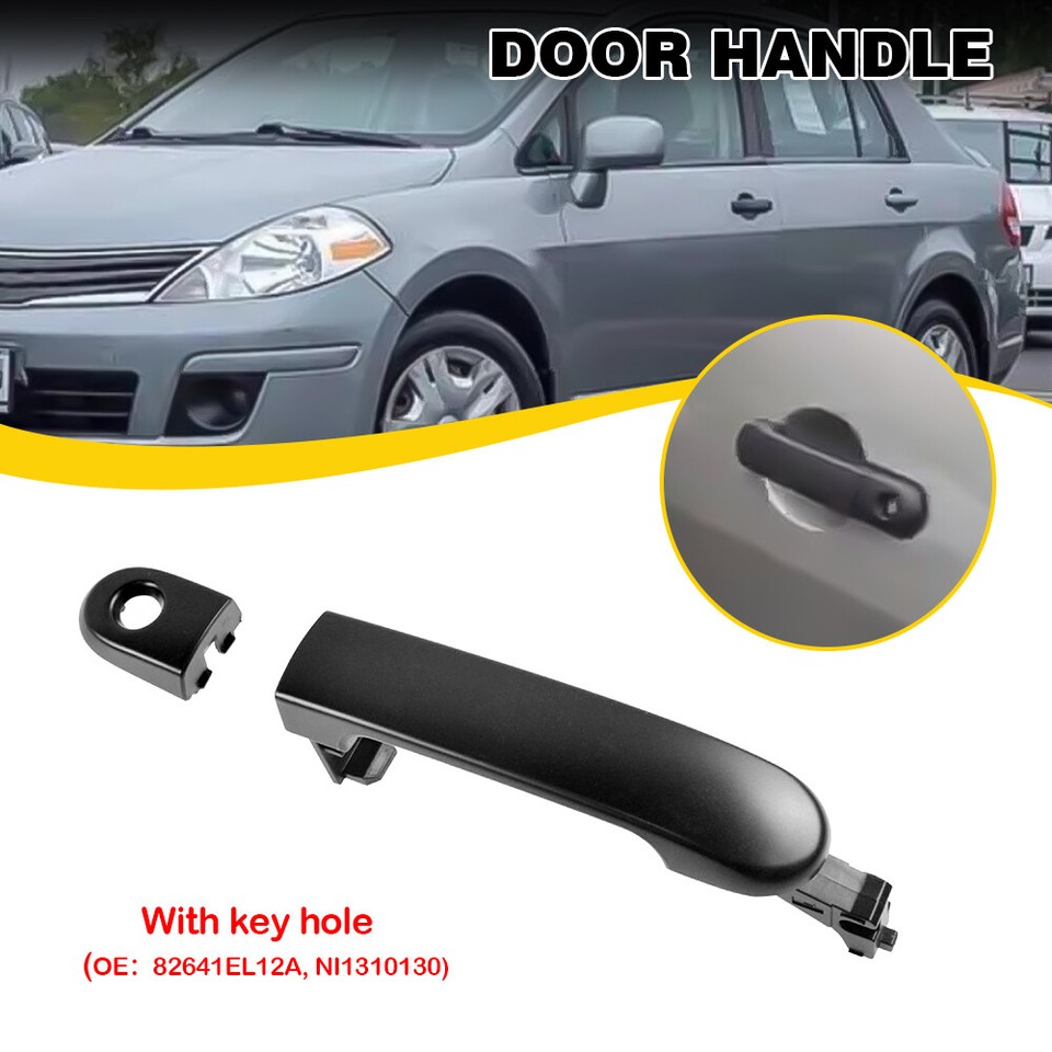 For 2007 Nissan Versa Door Handle Outer Outside Exterior Front Left