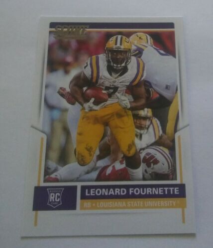 2017 Score Leonard Fournette rookie card #347  Tampa Bay Buccs  1.00 Shipping