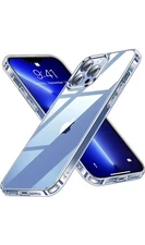 CASEKOO for iPhone 13 Pro Max Case - Clear, Shockproof Protective Bumper