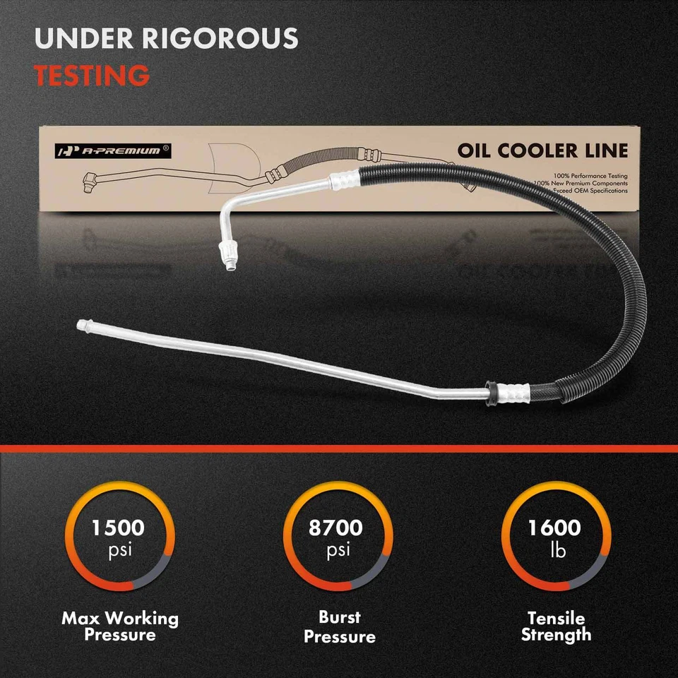 Manguera superior del enfriador de aceite del motor de salida para Chevrolet GMC C1500 C2500 C3500 Yukon Foto 3 de 4