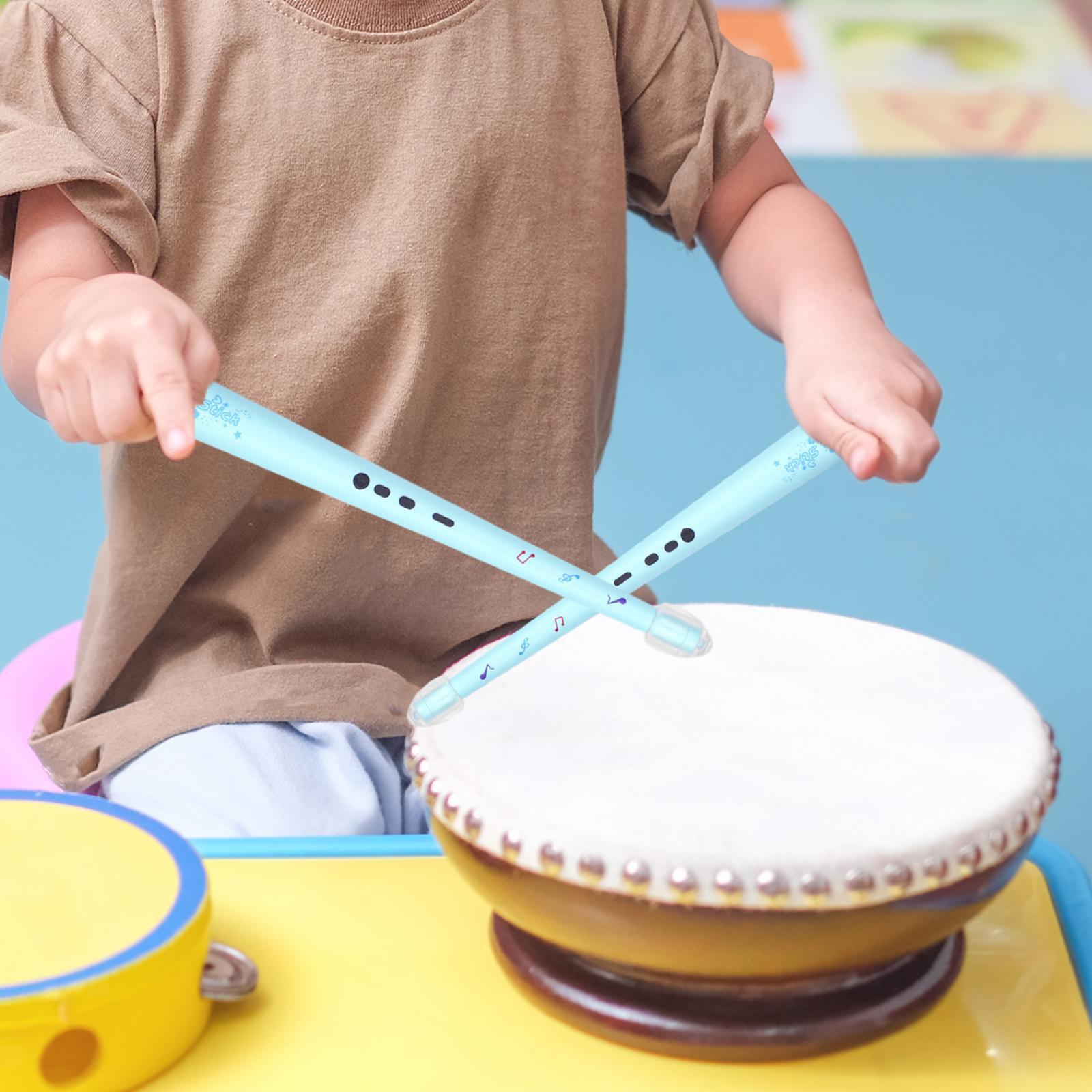 Electric Drumstick Drum Parts Personalized Drum Sticks Gift Drum blue